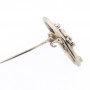 AW68 18ct Gold & Platinum Brooch £ 765 Clasp