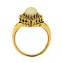 62944 Vintage Diamond and Pearl Cluster Ring (2)