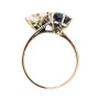 AH10 Vintage Sapphire & Diamond Crossover Ring (1)