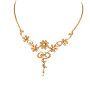 AH15 Vintage Pearl Gold Necklace(2)