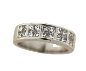 Vintage 18ct Diamond Eternity Ring