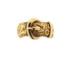 Antique 18ct Gold Buckle Ring