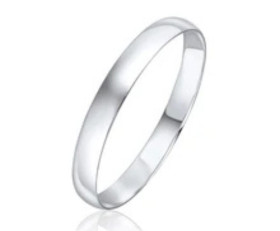 Contemporary Silver Court Bangle