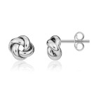 Contemporary 18ct Knot Earrings