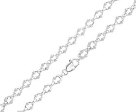 Contemporary Silver Oval Belcher Chain