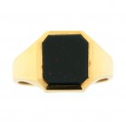 18ct Gold Bloodstone Ring