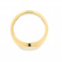 LWG109 18ct Gold Plain Signet Ring £925.00 top