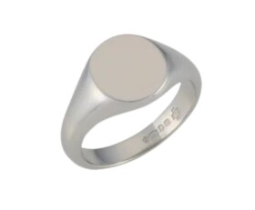 Contemporary 9ct Signet Ring