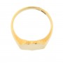LWG58 18ct Gold Shield Signet Ring £1300 top
