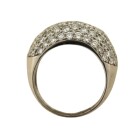 Vintage Platinum Diamond Multi Stone Ring