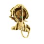 MIT5 Vintage 18ct Novelty Dog Brooch (1)