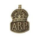 Vintage Silver ARP Brooch