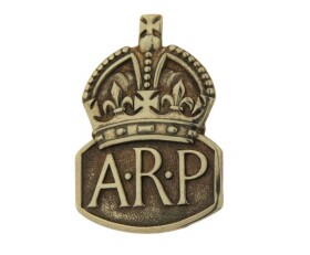 Vintage Silver ARP Brooch