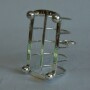 MS3233 Vintage Silver Toast rack (1)