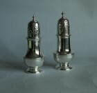 Antique Silver Shakers