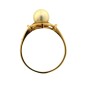 MS3266Vintage 18ct gold Pearl Ring