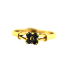 Vintage 18ct Sapphire & Diamond Ring