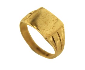 Vintage 9ct Gold Signet Ring