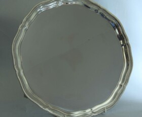 Vintage Silver Salver