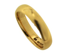 Vintage 18ct Gold Wedding Ring