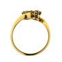 MS3427 Vintage 18ct gold diamond ring