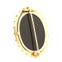 MS3466 Vintage 15ct Gold Patterned Brooch (1)