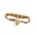 Vintage 9ct Gold Gate Bracelet