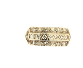 Vintage 14ct Gold Diamond Ring