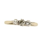 Vintage 18ct Gold & Platinum Diamond Ring