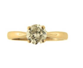 Vintage 18ct Solitaire Diamond Ring