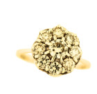 Vintage 18ct White Gold Diamond Cluster Ring