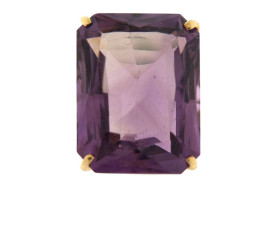 Vintage 9ct Gold Amethyst Ring