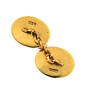 MS3884 Vintage 9ct Gold Cufflinks (1)