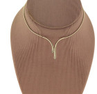 Vintage 9ct Gold Diamond Necklet