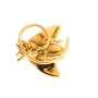 MS3907 Vintage 9ct Gold Bee Pin (1)