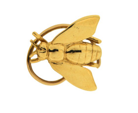 Vintage 9ct Gold Bee Pin
