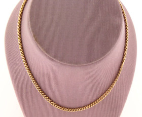 Vintage 14ct Gold Curb Watch Chain