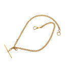 Vintage 9ct Gold Albert Curb Chain