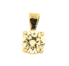 Vintage Platinum Set Diamond Pendant