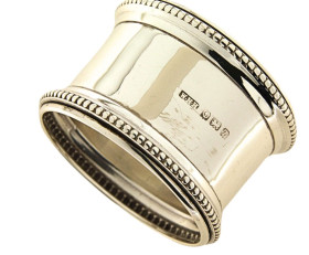 Antique Silver Napkin Ring