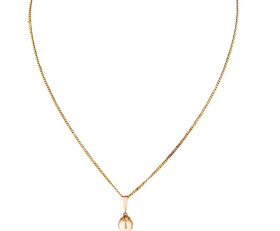 Vintage 9ct Gold Cultured Pearl Pendant