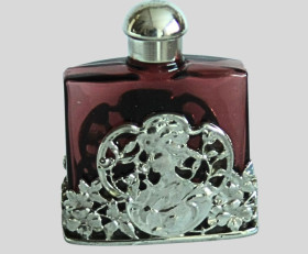 Vintage Coloured Perfume Bottle