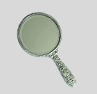 Vintage Silver Hand Mirror