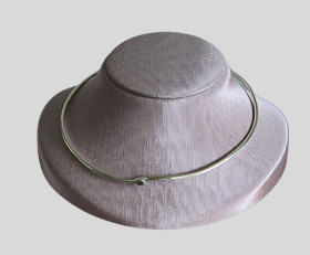 Vintage Silver Hoop Necklet