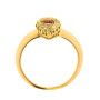 MS4127 Vintage Ruby and Diamond Ring (3)