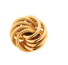 Vintage 9ct Gold Knot Earrings