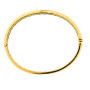 MS4341 Vintage 18ct Gold Diamond Bangle (1)