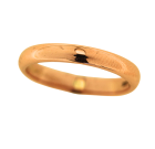 Vintage 9ct Red Gold Wedding Ring