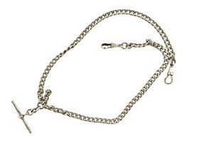 Vintage Silver Albert Chain