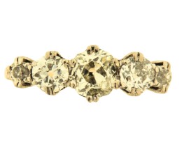 Vintage 18ct Gold Diamond Ring